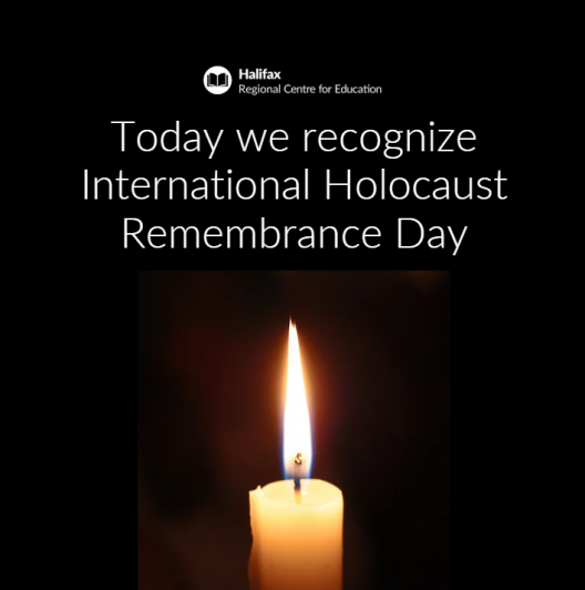 An image of a candle for Holocaust Remembrance Day
