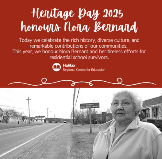 Heritage day 2025 poster to honour Nora Bernard