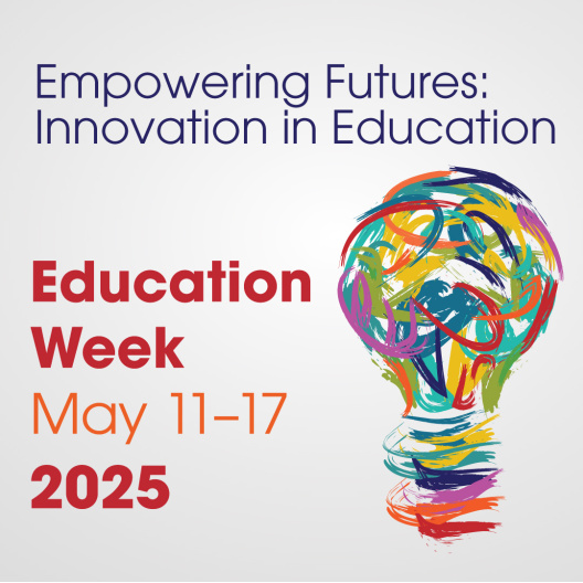 Celebrating education week poster