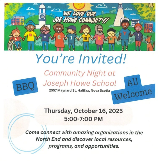 Community night poster