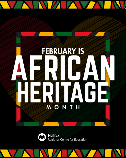 February is African heritage month poster