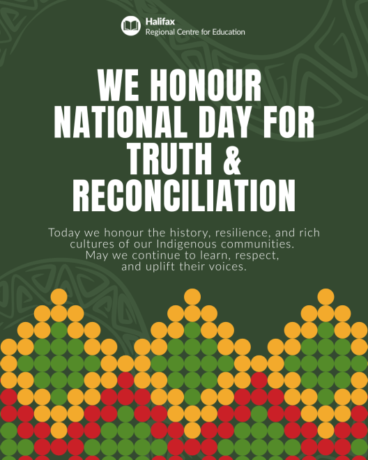 Poster for national day for truth and reconceiliation