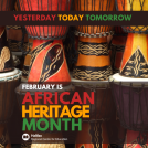 Poster for African Heritage Month