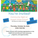 Community night poster