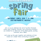Joseph Howe School Spring fair