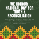 Poster for national day for truth and reconceiliation